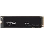 Crucial CT500P310SSD8 P310 500 GB 6600-3500 MB/s NVME PCIe GeN4 M2 Harddisk SSD