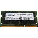Crucial PC3-10600 2 GB 1333MHZ DDR3- Notebook Ram Bellek CT25664BC1339.M8FD