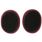 Crusher 3.0 Kablosuz Kulak Padleri - Takviyeli Protein Deri Kulak Yastığı Dayanıklı Konfor Ve Ses Kalitesi 2 Pack (WINE RED)