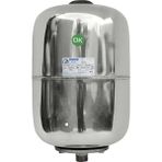 Cruwa Silindirik Tip Paslanmaz 8 Bar 50 L Gri Hidrofor Tankı