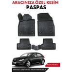 Cruze Hatchback 2009-2010-2011-2012-2013-2014-2015-2016 Model Araca Özel Havuzlu Paspas Takım - Siyah