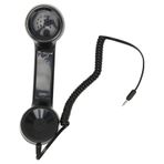Cryfokt Siyah Retro Radyasyona Dayanıklı Kablolu Cep Telefonu Ahizesi