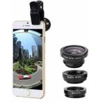 Cryfox Balık Gözü Lens Seti Balıkgözü Makro Telefon Lensi