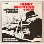 Crystal Henry Valentino + Uschi - Im Wagen Vor Mir 45 Lik Plak