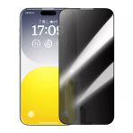 Crystal Iphone 15 Privacy Full Koruma Tempered Cam Ekran Koruyucu-(5775)