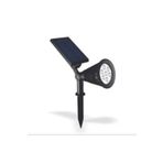 Crystal Palace Solar Led Bahce Aydinlatmasi - Gunes Enejisi Ledli Cim Lambasi - Gunes Enerjili Saplamali 2 Kademeli