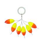 Crystal Renkli Şamandıra Stopper No:5 (6'Lı)