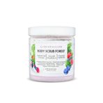 Crystalclem Beauty Vücut Peelingi %100 Doğal Içerik Body Scrub Batıkları Geçirir Nemlendirir Orman Meyve Aromalı 300gr