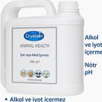 Crystalin Animal Health 5 Lt - Açık Beyaz - Gri
