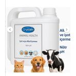Crystalin Animal Health 5 Lt (Orijinal) Evcil Hayvanlar İçin Ekonomik Boy Doğal Dezenfektan Ve Yara Suyu