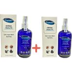 Crystalin Animal Health Kedi Köpek Dezenfektanı 200 ml x 2 Adet Hibritplus - Beyaz - Mavi