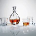 Crystalite Bohemia Laguna Karaflı Viski Seti (6'lı Bardak ve Karaf) - 950 ml