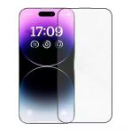Crystalline Iphone 14 Için Parlama Önleyici Tempered Cam Ekran Koruyucu-(5775)