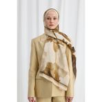 cs camellia scarf Lotus Soft Collection - Tereyağ Sarısı