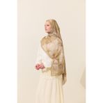 cs camellia scarf Nars Kraş Şal - Tereyağ Sarısı