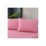 Cs İlkim Cs İlkim 2 Adet Pembe Pamuklu Fermuarlı 50X70 Cm Yastık Kılıfı