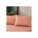 Cs İlkim Cs İlkim 2 Adet Somon Pamuklu Fermuarlı 50X70 Cm Yastık Kılıfı