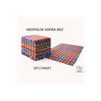 Cs İlkim Sofra Bezi Karışıkrenk 20 Adet , 140 X 140