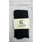 cs ilkim Ütü Gerektirmeyen Bambu Kraş Şal SİYAH