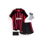 cs spor Ac Milan Kaka 22 Numara Retro Çocuk Futbol Forması Forma + Şort +4 Parça
