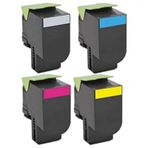 CS310-CS410-CS510-70C8HC0 Mavi Lexmark Muadil Toner