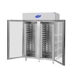 Csa İnox CS-DBNK-1400-ST-T 1400 l Çift Kapılı Statik Soğutmalı Hamur Dinlendirme Buzdolabı