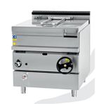 CSA İnox Csa Karacasan 900 Seri Doğalgazlı 120 Litre Devrilir Tava Gri