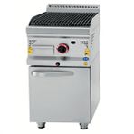 CSA İnox Csa Karacasan 900 Seri Dolaplı Tüplü Lavataşlı Izgara 40x90x85cm Gri