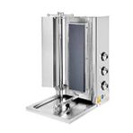 CSA İnox Csa Karacasan Elektrikli 3 Radyanlı Döner Ocağı Makinesi Gri