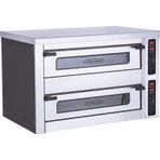 CSA İnox Csa Karacasan Elektrikli Çift Katlı 12 Li Dijital Pizza Fırını
