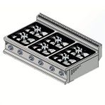 Csa İnox Karacasan 900 Seri Set Üstü 120 cm 6 Gözlü Tüplü Ocak
