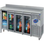 Csa Inox Karacasan Endustriyel 304 Celik Kaliteli 632 Lt 235 Cm Dort Kapili Tezgah Tipi Et Balik Dolabi Dolabi
