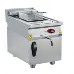CSA İnox Karacasan Endüstriyel 900 Seri 40 cm Dolaplı Doğalgazlı Fritöz