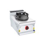 Csa Inox Karacasan Endustriyel 900 Seri Set Ustu Tek Gozlu Dogalgazli Wok Ocak