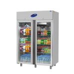 Csa Karacasan 1200 Lt Dik Tip Çift Kapılı Derin Dondurucu(430 Çelik)