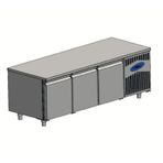 CSA Karacasan (304 Çelik) 474 Lt 188 cm Üç Kapılı Tezgah Tipi Et Balık Dolabı