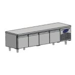 Csa Karacasan (430 Çelik) 210 Lt 240 Cm Dört Kapılı 700'Lük Tezgah Altı Buzdolabı