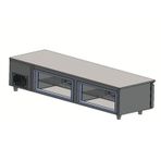 CSA Karacasan (430 Çelik) 632 Lt 235 cm Üç Kapılı Tezgah Tipi Et Balık Dolabı