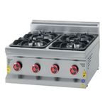 CSA Karacasan 600 Seri Set Üstü Tüplü Çift Gözlü Ocak