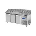 Csa Karacasan 615 Lt 200X80x108 Cm Üç Kapılı Pizza Hazırlık Buzdolabı(430 Çelik)