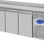 Csa Karacasan 632 Lt Dört Kapılı 700'Lük Havuzsuz Saladbar Buzdolabı(430 Çelik)