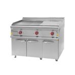 Csa Karacasan 900 Seri Dolaplı 120 Cm Elektrikli Yarı Kanallı Izgara 120X90x85cm