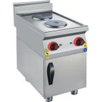 CSA Karacasan 900 Seri Dolaplı 40 cm 2 Gözlü Elektrikli Ocak