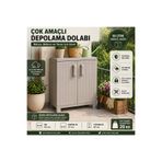 CSB STORE Balkon Bahçe Depolama Dolabı 65x37x93 cm