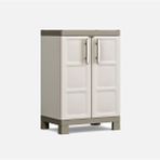 Csb Store Plastik Bahçe Dolabı 65X45X97 cm Kapaklı Depolama Dolabı Balkon Uyumlu