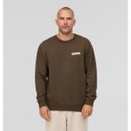 Csc Framed Puff Crewneck Iı Erkek Sweatshirt - Zeytin Yeşili