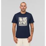 Csc Framed Treebark Erkek Kısa Kollu T-Shirt - Koyu Lacivert
