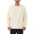 CSC Gem Columbia Label Erkek Sweatshirt Krem XL