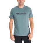 CSC M Basic Logo Brushed Erkek Kısa Kollu T-Shirt Metal Yeşil 2XL