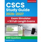 CSCS Study Guide: Certified Strength and Conditioning Specialist Review + Questions and Detailed Answer Explanations (Exam Simulator + E-Learning Access)